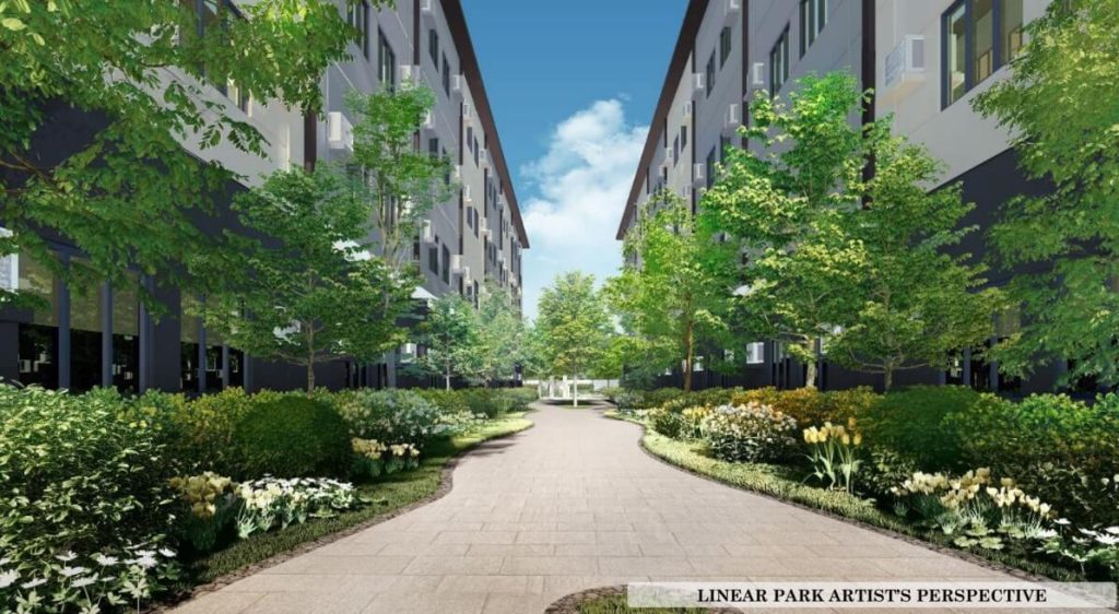 Linear Park at Calm Residences - Green Space Living by SMDC in Las Piñas